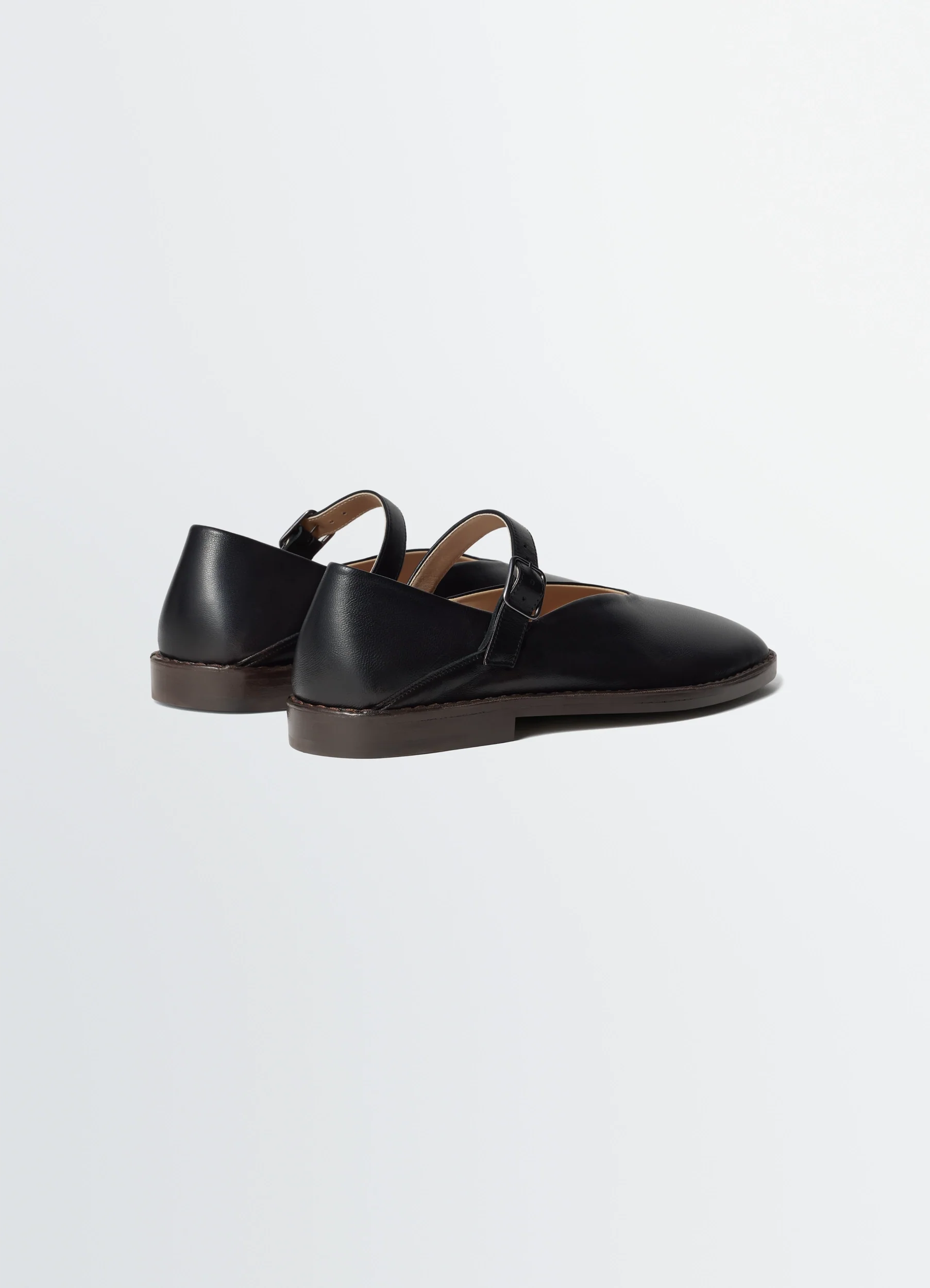 BALLERINA SHOES IN LEATHER - Image 4