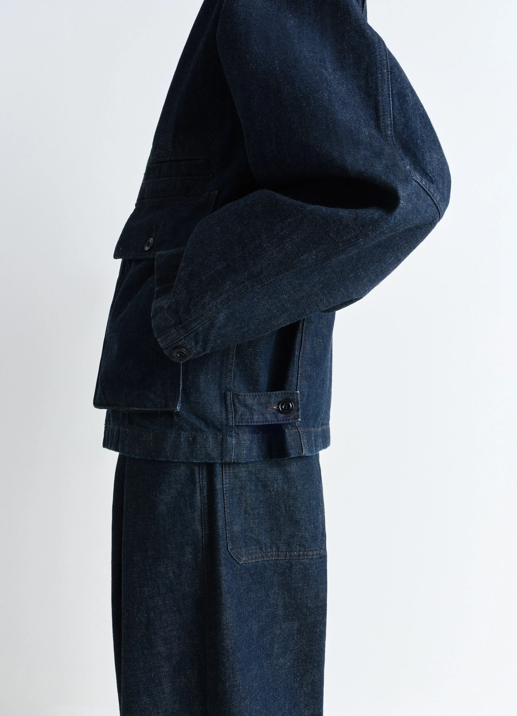 BOXY JACKET IN DENIM - Image 5