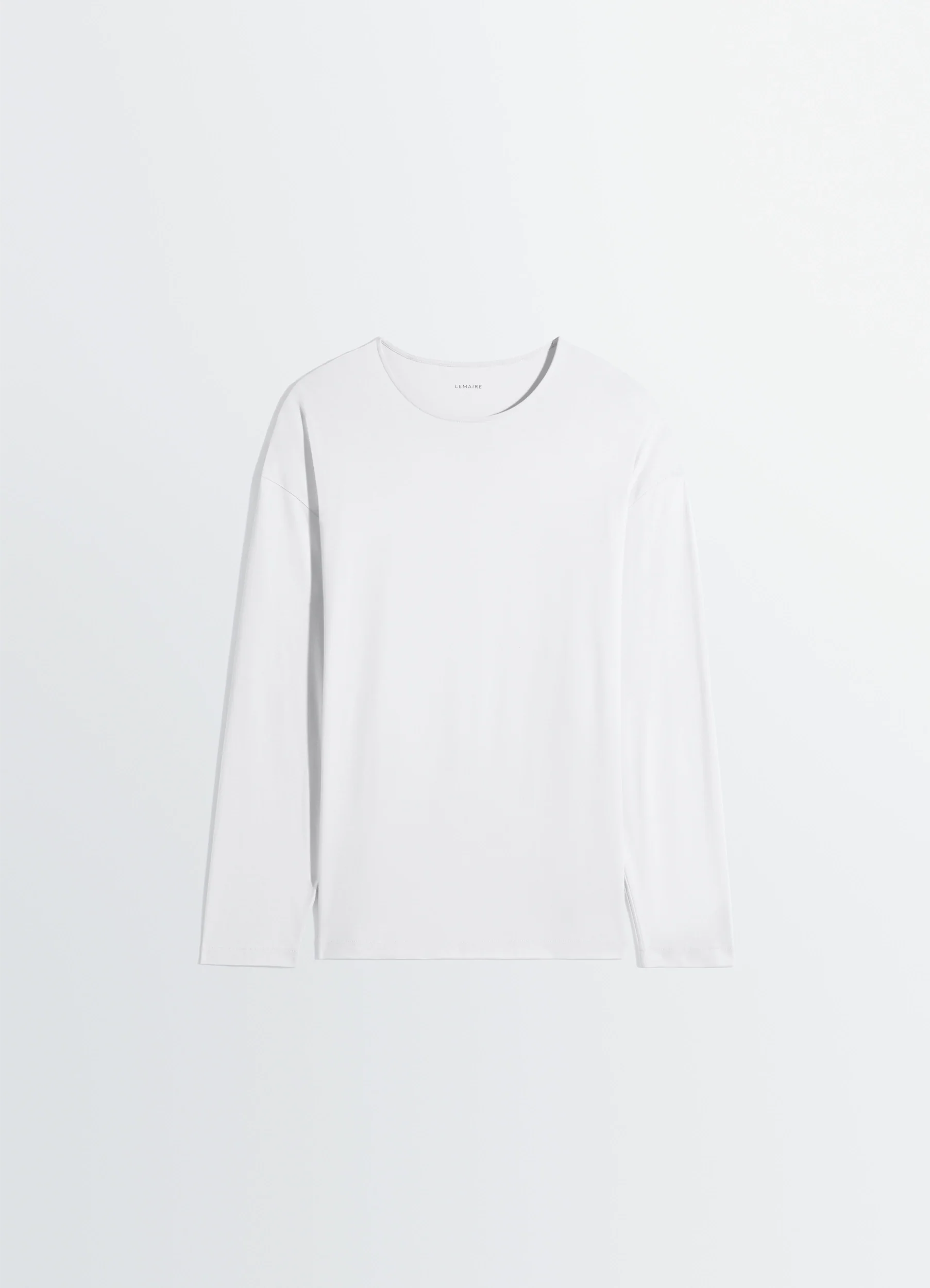 LONG-SLEEVED T-SHIRT IN COTTON SILK - Image 3