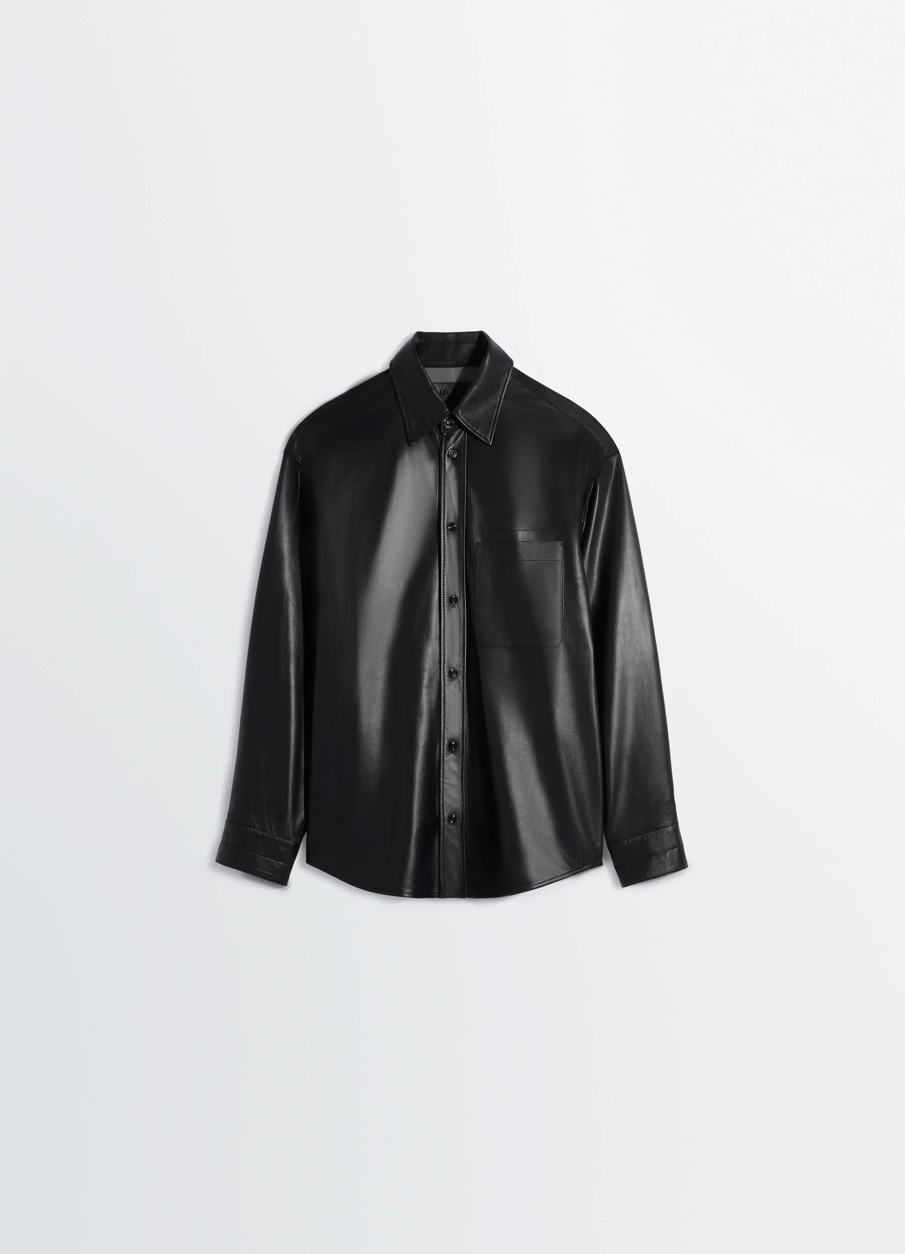 OVERSHIRT IN LIGHT NAPPA LAMB - Image 5