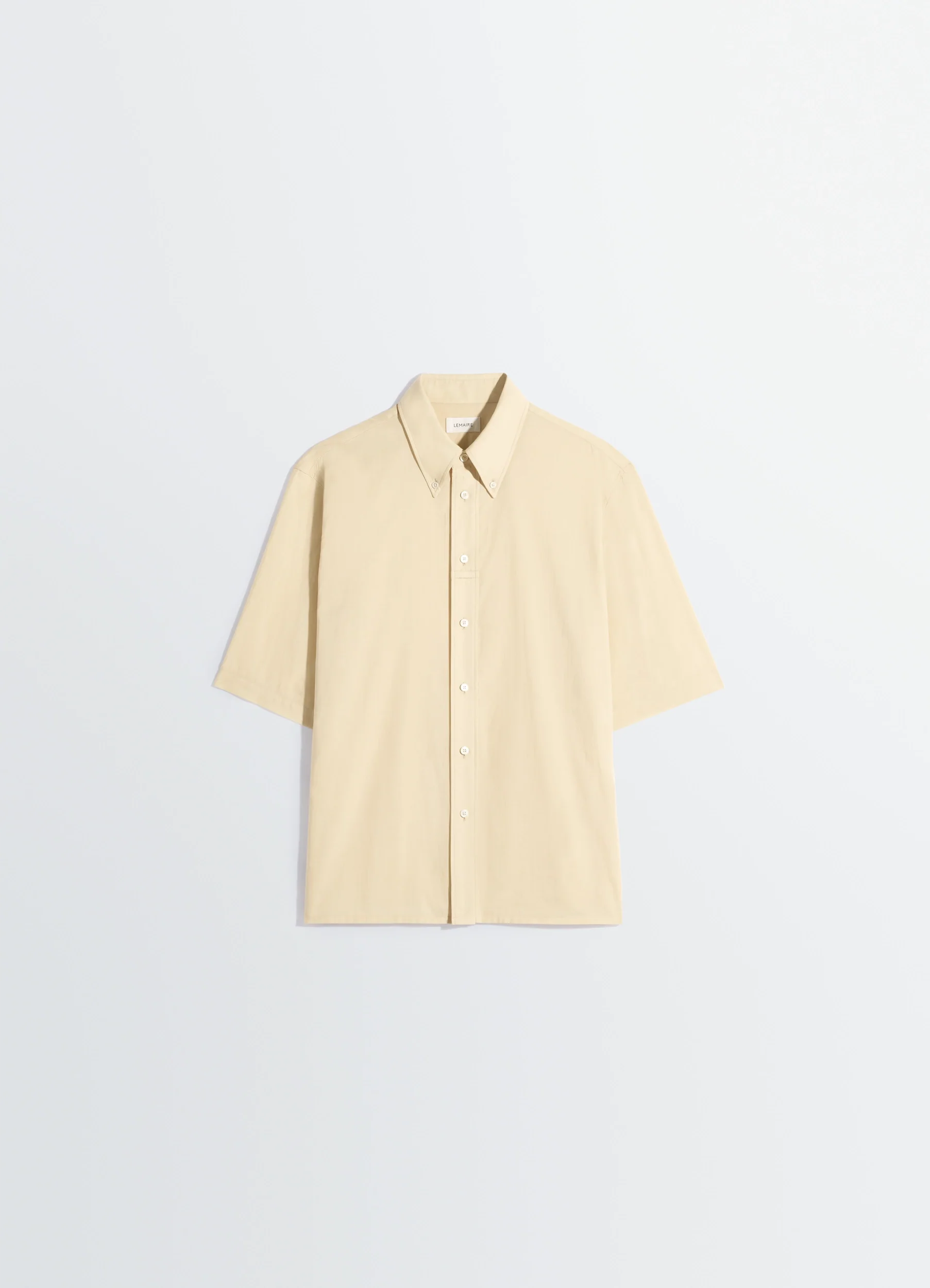 SHORT SLEEVE SHIRT IN WASHED COTTON MUSLIN - Image 6