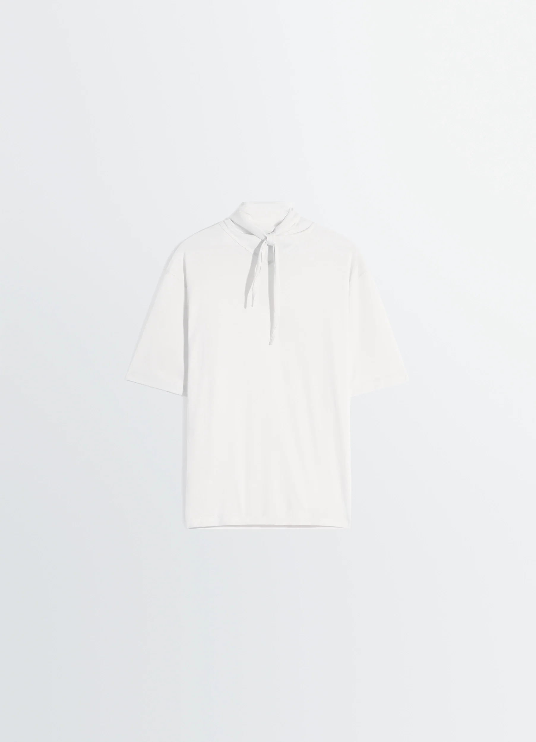 T-SHIRT WITH FOULARD IN JERSEY - Image 4